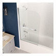 matte white freestanding tub Anzzi BATHROOM - Bathtubs - Drop-in Bathtub - Alcove - Soaker White
