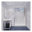 frameless folding shower door Anzzi SHOWER - Shower Doors - Sliding Nickel