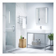 bathtub shower side by side Anzzi SHOWER - Shower Doors - Hinged Nickel