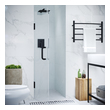 shower tray sliding door Anzzi SHOWER - Shower Doors - Hinged Black