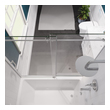 install sliding glass door on tub Anzzi SHOWER - Tubs Doors - Sliding Chrome