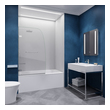 showers without shower doors Anzzi SHOWER - Tubs Doors - Hinged Chrome