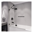 shower frames for bathrooms Anzzi SHOWER - Tubs Doors - Hinged Black