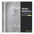 12 rain head Anzzi SHOWER - Shower Heads Chrome