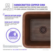 one bowl undermount sink Anzzi KITCHEN - Kitchen Sinks - Drop-in - Copper Copper