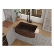 36 inch bowl Anzzi KITCHEN - Kitchen Sinks - Farmhouse - Copper Copper
