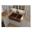 undermount kitchen sink 30 x 16 Anzzi KITCHEN - Kitchen Sinks - Farmhouse - Copper Copper