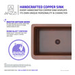 concrete drop in sink Anzzi KITCHEN - Kitchen Sinks - Farmhouse - Copper Copper