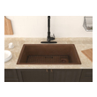 barn sink kitchen Anzzi KITCHEN - Kitchen Sinks - Drop-in - Copper Copper