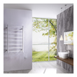 wall towel warmer rack Anzzi BATHROOM - Towel Warmers - Wall Mounted Nickel