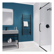 wall mounted towel dryer Anzzi BATHROOM - Towel Warmers - Wall Mounted Black