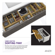 rustic sink unit Anzzi BATHROOM - Vanities - Vanity Sets Gray