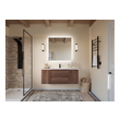 wooden double sink vanity Anzzi BATHROOM - Vanities - Vanity Sets Brown