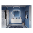 40 inch double sink vanity Anzzi BATHROOM - Vanities - Vanity Sets White