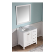 60 vanity with top Anzzi BATHROOM - Vanities - Vanity Sets White
