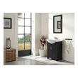 bathroom vanity ideas double sink Anzzi BATHROOM - Vanities - Vanity Sets Black