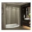 frosted bathtub shower doors aston Shower Doors Shower and Tub Doors-Shower Enclosures Chrome Modern; Contemporary
