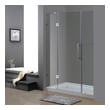hinged panel shower screen aston Shower Doors Chrome Modern; Contemporary
