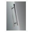 hinged panel shower screen aston Shower Doors Chrome Modern; Contemporary