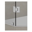 semi framed shower door aston Shower Enclosure Oil Rubbed Bronze Modern; Contemporary
