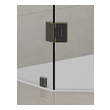 semi framed shower door aston Shower Enclosure Oil Rubbed Bronze Modern; Contemporary