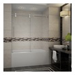 liters in a bathtub aston Tub Doors Stainless Steel Modern/Contemporary