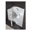 freestanding tub inside walk in shower aston Walk-In Tub White Acyrllic Modern
