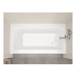  Atlantis BATHROOM - Bathtubs - Drop-in Bathtub - Alcove - Soaker White