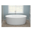  Atlantis BATHROOM - Bathtubs - Freestanding Bathtubs - Two Piece - Whirlpool White