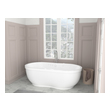  Atlantis BATHROOM - Bathtubs - Freestanding Bathtubs - Two Piece - Dual White