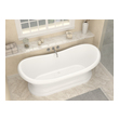  Atlantis BATHROOM - Bathtubs - Freestanding Bathtubs - One Piece - Soaker White