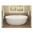  Atlantis BATHROOM - Bathtubs - Freestanding Bathtubs - Two Piece - Soaker White