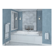  Atlantis BATHROOM - Bathtubs - Drop-in Bathtub - Rectangle - Air White