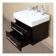 small bathroom sink and cabinet Bellaterra White Ceramic 