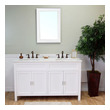 small sink unit Bellaterra White Marble