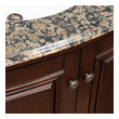modern bath cabinets Bellaterra Baltic Brown Marble