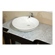 large bathroom vanity double sink Bellaterra White cararra 