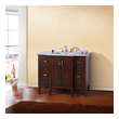 sink and cabinet Bellaterra Sable Walnut
