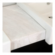 vanity sink and toilet set Bellaterra White marble
