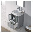 twin sink vanity unit Blossom Modern
