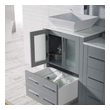 twin sink vanity unit Blossom Modern