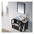 double sink vanity with storage tower Blossom Modern