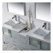 long bathroom vanity with one sink Blossom Modern