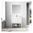 wooden vanity unit with basin Blossom Modern
