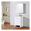 two vanities side by side Blossom Modern