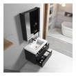 black bathroom vanity set Blossom Modern