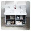 bathroom vanity with double sink 60 Blossom Modern