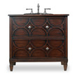 modern small bathroom vanity Cole and Co Medium Espresso on Cherry Traditional or Transitional  