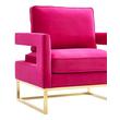 blue velvet reading chair Contemporary Design Furniture Accent Chairs Chairs Pink
