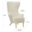 buy lounger Contemporary Design Furniture Accent Chairs Cream